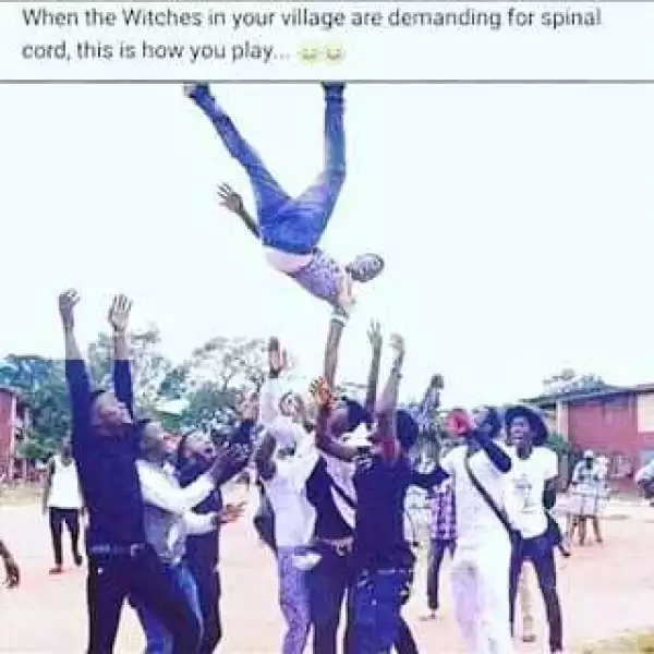 When The Witches Of Your Village Is Demanding Your Spinal Cord (Lol)